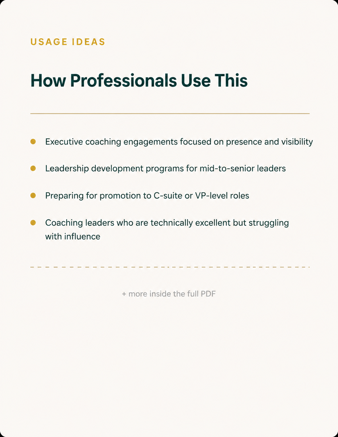 The Difficult Conversations Toolkit