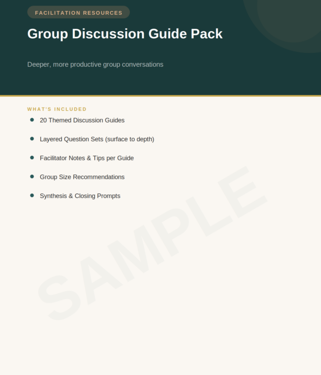 Group Discussion Guide Pack