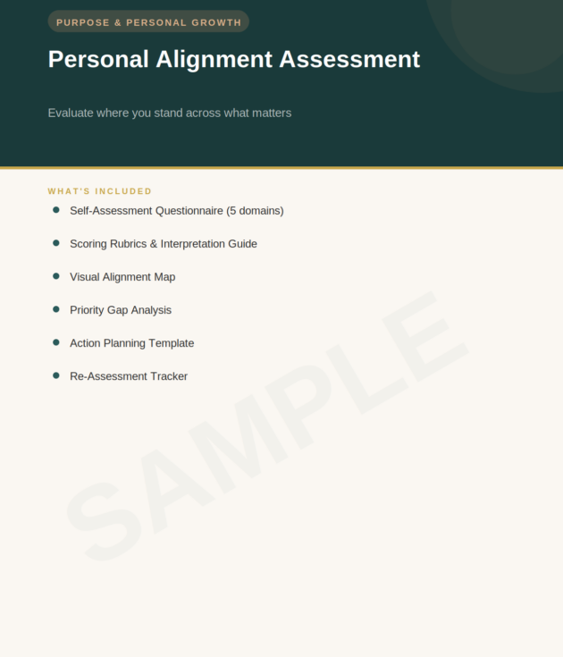 Personal Alignment Assessment